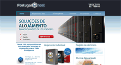 Desktop Screenshot of portugalhost.net
