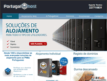 Tablet Screenshot of portugalhost.net